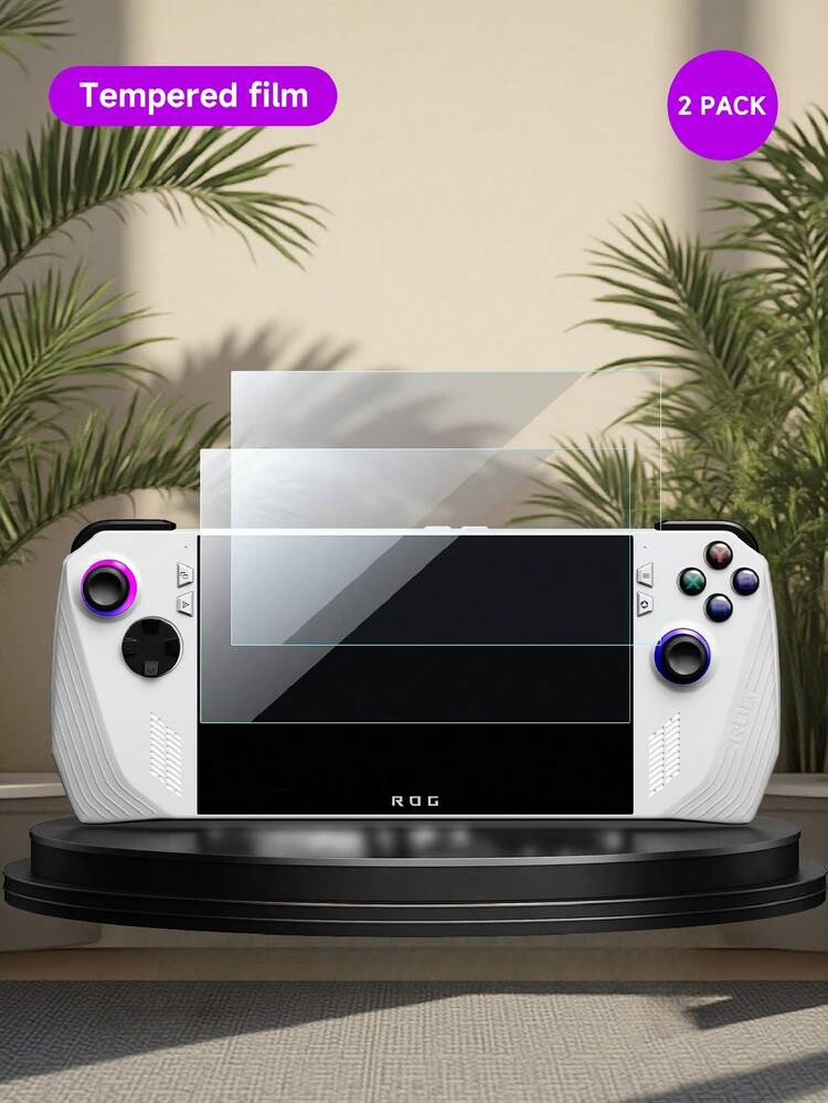 1/2 pièces Protecteur d'écran en verre trempé HD pour Switch NS2/OLED/Lite, ROG Ally/X, Steam Deck, transparent, anti-rayures, facile à installer. Accessoires de jeu pour Switch. Diverses combinaisons au choix, rentable, protection pour consoles de jeu, cadeau de Nouvel An et de Noël pour 2026 - Multicolore - Voir 15