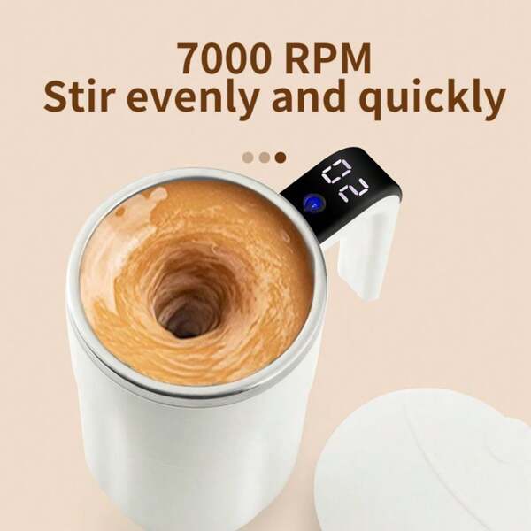 Haushalts-Automatik-Rührtasse, elektrische tragbare Kaffeetasse, Smoothie-Tasse, speziell für Fitness-Proteinshake-Pulver geeignet