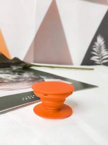 Airbag Phone Grip With Extension Bracket, Phone Holder Stand Korea Plain Phone Grip Phone Ring Holder Stand Retractable Bracket For Mobile Phones And Tablet Compatible With IPhone, Android Phone, Gift For Birthday, Family, Friends Push-Pull Phone Grip, Phone Accessories