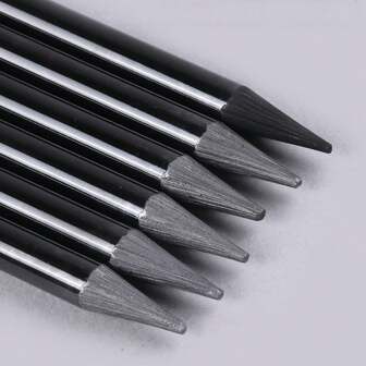 All-Carbon Graphite Sketching Pencils, Art Specialty, Medium-Soft To Hard Carbon Lead, Suitable For Hand Drawing, Sketching, Student Painting, Art Student Painting Brushes, Back-To-School Gift,School Supplies,Back To School