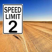 Speed Limit 2 Sign Two Fast Birthday Decor 2 Fast Birthday Decorations Funny Vintage Metal Signs 8x12 Inch - Color3 - View 2