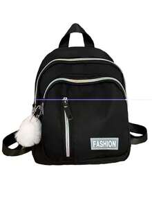 男士双肩旅行迷你背包尼龙简约时尚防水背包 - 彩色 - 查看 2