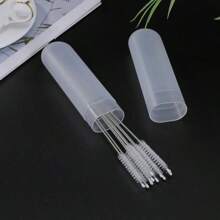 1/4 pièces Étui à brosse à dents anti-poussière pratique pour les voyages - Boîtier en plastique portable pour ranger les têtes de brosse à dents pour un usage quotidien et pendant les voyages - Disponible en différentes couleurs