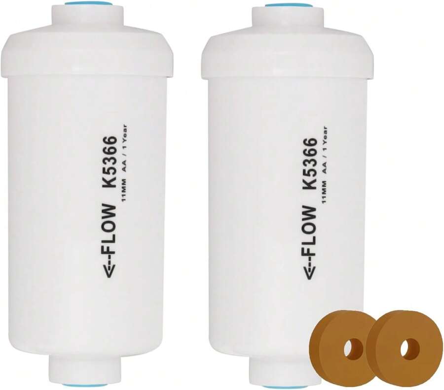 Fluoride Filters, Water Filter Replacement, Compatible With BB9-2 Black Filter Elements, Compatible With Stainless Steel Countertop Water Purification Berkey Gravity Water System, Pack Of 2