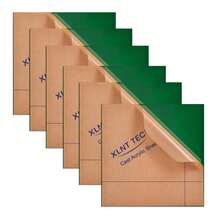 6 PCS Dark Green Cast Acrylic Opaque (No-Transparent) Plastic Sheet 8 X 8 Inch (.118" Thick), For Signs, DIY Projects. - 墨綠色 - 查看 1