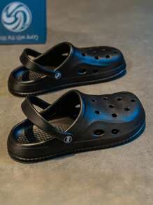 2025 New Perforated Anti-Slip, Odor-Resistant EVA Casual Slippers, High-Quality Couple Sandals For Men