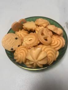 1:1 逼真饼干模型、PVC 3D 创意食品玩具、娃娃屋微型厨房 DIY 配件、桌面装饰摄影道具 - 彩色 - 查看 16