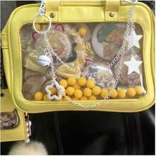 New Decorative Chain For Ita Bag Accessories With Black Metal Material DIY Bag Charm Suitable For Everyday Use And Fashionable Look - 黑色 - 查看 2