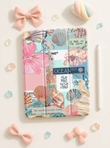 Une magnifique et mignonne coque de protection en forme de fleur de conque, avec un design résistant aux chocs, convenant aux étuis de protection pour iPad de 7e, 8e et 10e génération (10,2 pouces). Avec fente intégrée pour stylet et fonction de veille/réveil. Un cadeau idéal pour les fêtes et le nouvel an.