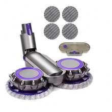 1 Set For V7 V8 V10 V11 V15, Including Water Tank And 4 Cloths, Electric Mop Head Wet Mop For Household Use