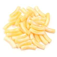 30pcs/Pack Acrylic Bicolor Cloud Shaped Curved Beads, 31X8mm, Minimalist Luxury Bracelet Necklace DIY Jewelry Making Accessories