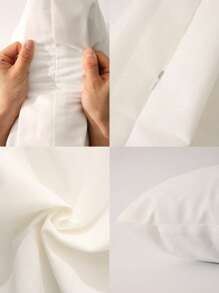 1 pièce Housse de coussin décoratif imprimé avec un cheval de bande dessinée minimaliste mode, sans rembourrage. Convient pour le canapé et le salon