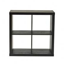 Four Compartment Storage Box - Charcoal - View 4