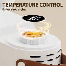ISRBV Premium Brand,Portable Shoe Dryer-Fast, Quiet And Dry, With Intelligent Timer, Automatic Shutdown, Foldable Design, Suitable For Work Boots, Gloves, Hats, Socks, American Plug 110V ,Selected Gifts For Back-To-School Season - 美規A型插(110-127V) - 查看 6
