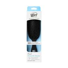 Wet Brush Shine Enhancer Hair Brush, Purple - Exclusive Ultra-Soft IntelliFlex Bristles - Natural Boar Bristles Leave Hair Shiny And Smooth For All Hair Types - For Women, Men, Wet And Dry - màu đen - Xem 4