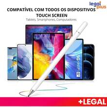 aneta Touch Screen Ponta Fina para iPad e Android - Alta Precisão em Design Gráfico e Desenho Digital - Multicolorido - Visão 2