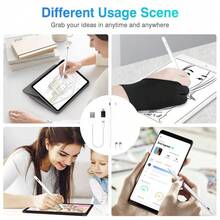 aneta Touch Screen Ponta Fina para iPad e Android - Alta Precisão em Design Gráfico e Desenho Digital - Multicolorido - Visão 5