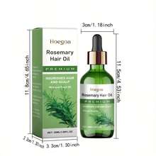 50ml/1.69oz 迷迭香油护发油，含有迷迭香叶油、巴塔纳油、蓖麻籽油，具有滋养功效，适用于滋润和柔顺秀发，使秀发看起来浓密 - 墨綠色 - 查看 8