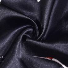 DandyChic Women's Long Floral Satin Robes Imitation Silk Sleepwear Bridal Dressing Gown For Bridesmaid Nightgownhalloween - 紫色/鶴 - 查看 2