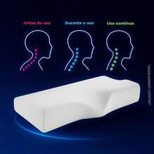 Anatomical Cervical Orthopedic Neck Pillow - Màu Xám nhạt - Xem 3