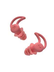 1 对硅胶防水防噪音耳塞，3 层隔音游泳耳塞，强力降噪睡眠耳塞 - 均碼 - 查看 10