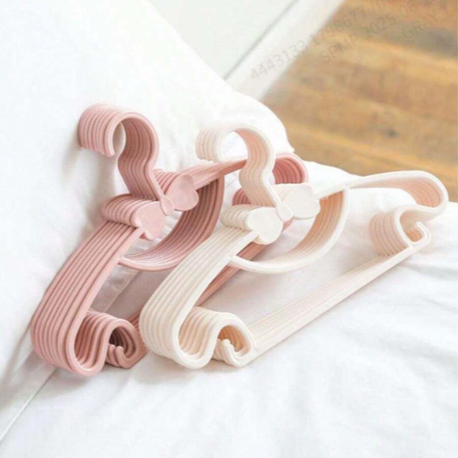 40/30/20/10/5件蝴蝶衣架小衣架无缝衣架挂衣架衣帽架衣帽架衣帽架 - 彩色 - 查看 1