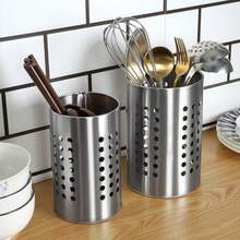 Dishwasher Chopstick Basket, Stainless Steel Utensil Holder, Cutlery Drainer For Organizing Chopsticks, Straws, Teaspoons, And Small Kitchen Tools - Multicolor - View 11