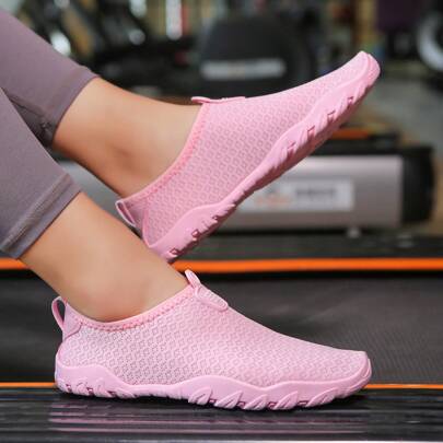 Scarpe da spiaggia per coppie, scarpe da acqua traspiranti, scarpe da nuoto e trekking antiscivolo, adatte anche per yoga e fitness in interni