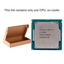 intel Used Core I5 9400F 2.9GHz Six-Core Six-Thread CPU 65W LGA 1151 Processor