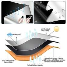 1 件便携式遮光窗帘，DIY 遮光窗帘带美工刀，无需钻孔，适用于家庭和宿舍房间的遮光窗帘 - 黑色窗帘提供极致的隐私和舒适度，遮光窗帘，300x145 厘米遮光帘带胶带，适用于婴儿房、卧室、客厅的窗帘 - 彩色 - 查看 4