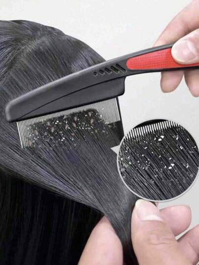 1pc Scalp Massaging Hair Brush, Densely Bristled For Dandruff Removal And Deep Cleansing ,Comb Hair ,Hair Styling Tools Hair Accessories