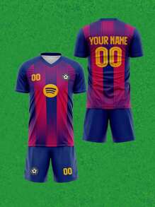 Camiseta personalizada del equipo espacial de Barcelona, unisex transpirable y de secado rápido para deportes, con patrones, logotipos, nombres y números personalizados, adecuada para entrenamiento de bádminton, voleibol y fútbol, con estilo, moda, hipster, casual, minimalista chic, personalizada, única, disfraces de hombre, armario cápsula, estilo básico/urbano de hombre, regalos ideales para él, novio, familia, amigos, para cumpleaños, para vacaciones/días festivos, para escuela/competición, para deportes/escalada