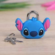 Disney Disney Cartoon Metal Mini Cute Animal Padlocks, Fashion Bag Luggage Security Password Lock (Random Style)