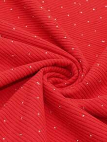 1 件 50x140cm 水钻灯芯绒面料，纯色灯芯绒条纹面料，手工 DIY 面料，适用于裤子、沙发、家居装饰 - 特殊场合 DIY 面料，100% 涤纶 - 彩色 - 查看 3