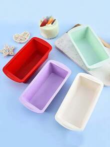 2pcs/1pc, Large Silicone Loaf Pan (7.7''x3.7'') - Non-Stick, Easy Release, Heat Resistant, Durable Bakeware For Perfectly Baked Breads And Toasts - Oven Friendly, Dishwasher Friendly, Kitchen Essential For Home Bakers - Multicolor - View 9