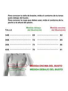 6 pairs Sujetadores para mujer de copa B, con efecto reductor, sujeción elevadora y amortiguación, tirantes ajustables y detalles de encaje entrelazado. Vienen en un pack de 6 colores y 6 unidades, fabricados con tejido de nailon suave. Con un estilo maduro y elegante, son ideales para el uso diario. - Multicolor - Ver 5