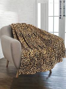 1 pătură moale din fleece cu imprimeu leopard, pătură caldă pentru canapea, TV, somn, camping, călătorii, pătură cadou pentru toate anotimpurile, potrivită pentru birou, casă, canapea, pat