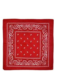 6/3 Pcs Paisley Pattern Bandanas Assorted Cowboy Bandanas Unisex Novelty Print Head Wrap Scarf Wristband For Adults