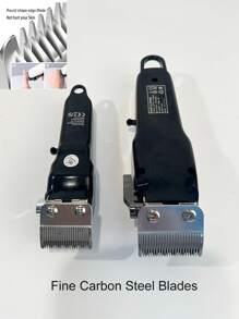 Kemei 2pieces Hair Clipper Set Professional Electric Hair Cutting Machine USB Rechargeable Cordelss Electric Hair Trimmer KM-PG809A And KM-232 For Men's Gooming Home Use Set With Fine Stainless Steel Scissors And Apron Whit Series