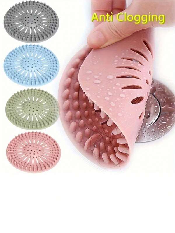 1 Stück Haarvangfilter für den Abfluss, hält den Abfluss sauber und verstopfungsfrei, Duschabfluss Haarsieb Set
