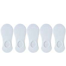 纯色糖果色隐形硅胶防滑女士船袜圣诞礼物