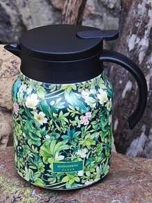 这款不锈钢茶壶带有UV印花，容量约1000毫升（33.81盎司），专为保持冷热饮品的适宜温度而设计。这款大容量咖啡壶非常适合居家和办公室使用，拥有多种颜色可选。它既是节日和派对等特殊场合的理想礼物，也适合日常厨房使用，用来盛放果汁和牛奶，或泡茶。 - 彩色 - 查看 12