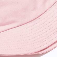 Unisex Reversible Bucket Hat For Beach And Fishing - Pink - View 8