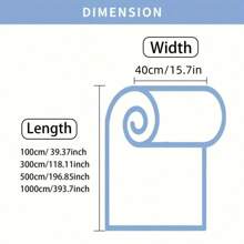 1 Roll Of Mint Green Solid Color Wallpaper Minimalist Peel And Stick Vinyl Contact Paper Handmade DIY Retro Self-Adhesive Detachable Wallpaper Suitable For Home Decoration Bedrooms Kitchens Counters Dormitory Walls Offices 15.7in/393.7/196.8/181.3/39.3in