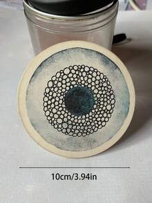 6pcs Summer Fruit Art Coaster Set - Heat-Resistant, Non-Slip & Decorative Table Mats For Home, Office & Parties - 3.94inch Square, Table Decor, Cup Mats, Suitable For All Kinds Of Cups, Desktop Decoration, Home Restaurant Tea Coffee Bar Decoration - Multicolor - View 4