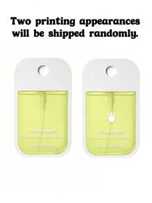 6pcs/3pcs/1pc 45ml Various Scents Of Water-Free Hand Sanitizer, Hyaluronic Acid Spray Hand Sanitizer Fragrance Spray Sand Sanitizer, Portable Travel Hand Sanitizer Two Printing Appearances Will Be Shipped Randomly.