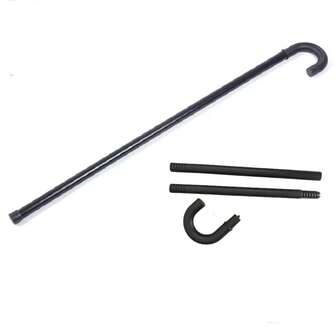 1 pieza Bastón de Lincoln de Halloween, bastón de caminata de Chaplin, juguete de varita mágica, accesorio de disfraz de fiesta