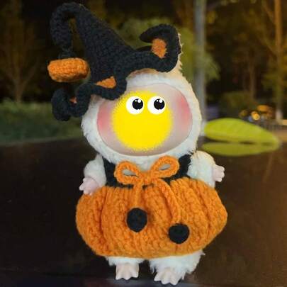 6.69-Inch Doll Clothes Set, Fits 1st And 2nd Generation LBB, Halloween Pumpkin Costume, Pumpkin Cape Outfit, Beautiful Outfit For LBB, Adorable LBB Ac