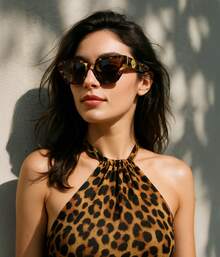 1pc Retro Rectangle Fashion Glasses Women Men ,Y2K,Summer Beach Glasses, 90s Small Narrow Square Glasses,Autumn And Winter Decoration,Mother's Day ,Christmas Gift,Driving Traveling Photography Parties Daily Life Decoration Work Glasses CK2322 - 0299-003 - 查看 3