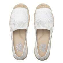 Skechers Zapatos ligeros y transpirables para mujeres de la serie BOB'S, para ir al trabajo, hacer ejercicio y viajar, 113025-WHT